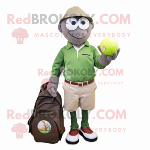 Postava maskota Olive Golf...