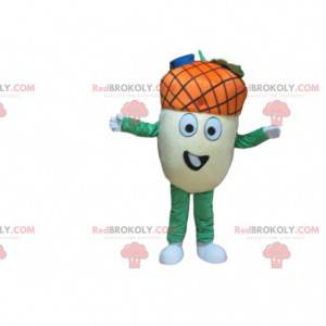 Mascotte de gland géant, costume de fruit d'automne -
