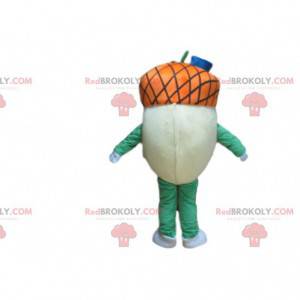 Mascotte gigante ghianda, costume frutta autunnale -