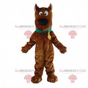 Maskot Scooby-Doo, den berömda tecknade brunhunden -