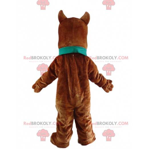 Maskot Scooby-Doo, den berömda tecknade brunhunden -