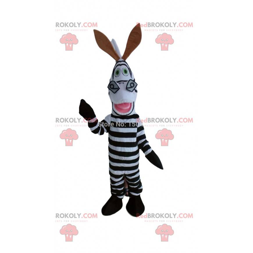 Costume of Marty, the famous zebra from the cartoon Madagascar