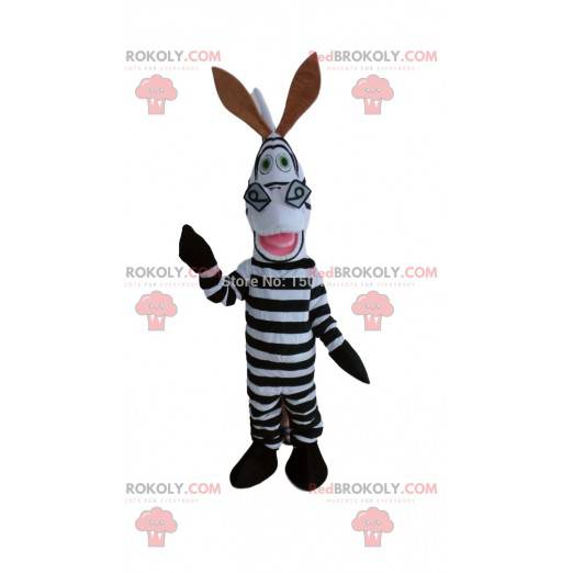 Costume di Marty, la famosa zebra del cartone animato