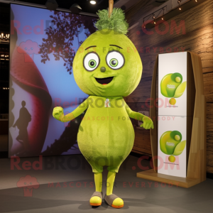 Olive Pear maskot kostyme...