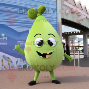 Olive Pear mascotte kostuum...