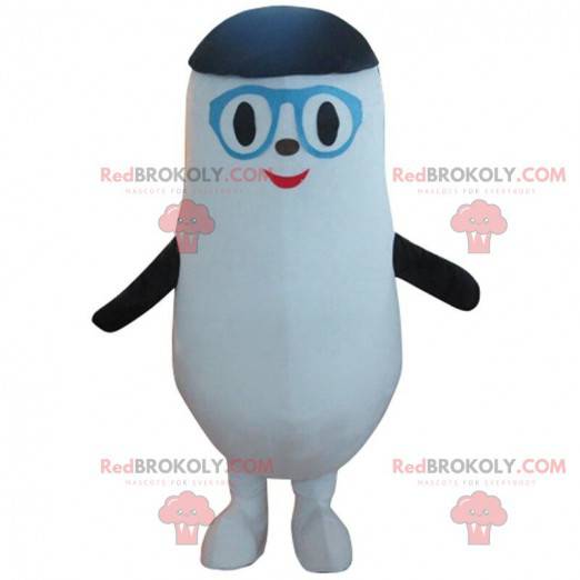 Mascote de pinguim simplista, fantasia de pinguim -