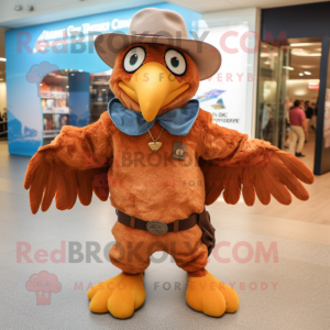 Peach Eagle mascotte...