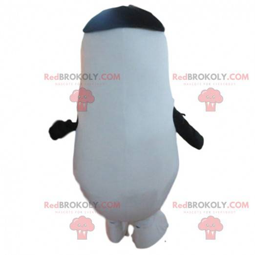 Mascotte de pingouin simpliste, costume de manchot -