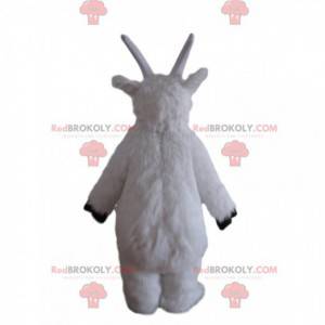 Mascot white goat, goat costume, ram - Redbrokoly.com