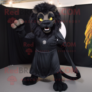 Black Tamer Lion mascotte...