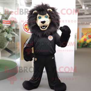 Black Tamer Lion mascotte...