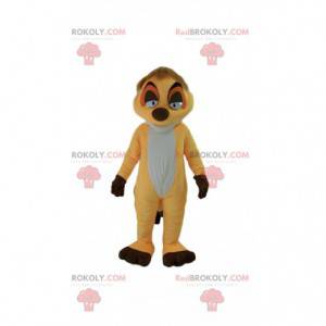 Maskot Timon, berömd tecknad meerkat "Lejonkungen" -