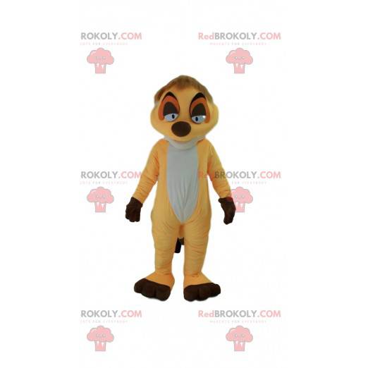 Mascot Timon, famoso cartone animato suricato "Il re leone" -