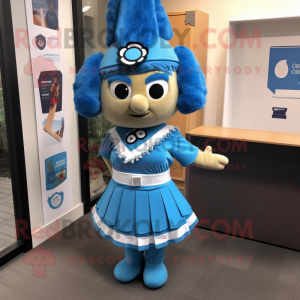 Blue Chief maskot kostume...