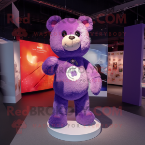 Lilla Teddy Bear maskot...