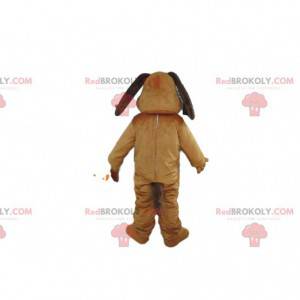 Brun hundmaskot, doggie-kostym, hundförklädnad - Redbrokoly.com