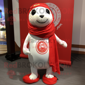 Red Seal mascotte kostuum...