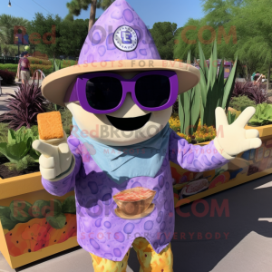 Lavendel Nachos maskot...