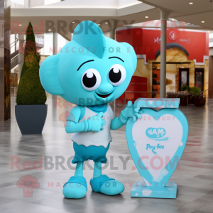 Turkos Love Letter maskot...