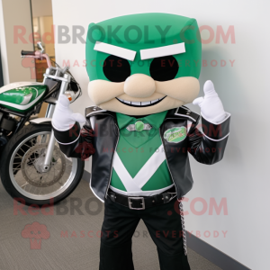 Grön förlovningsring maskot...