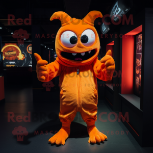 Orange Demon mascotte...