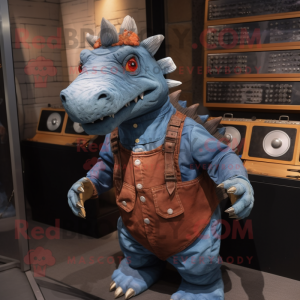 Rust Ankylosaurus mascotte...