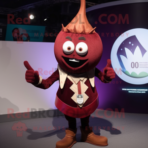 Maroon Onion mascotte...