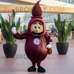 Maroon Onion mascotte...