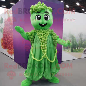 Forest Green Grape maskot...