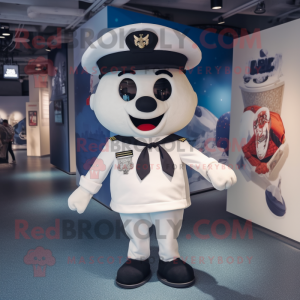 Navy Soldier maskot kostume...