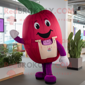 Magenta Radise maskot...