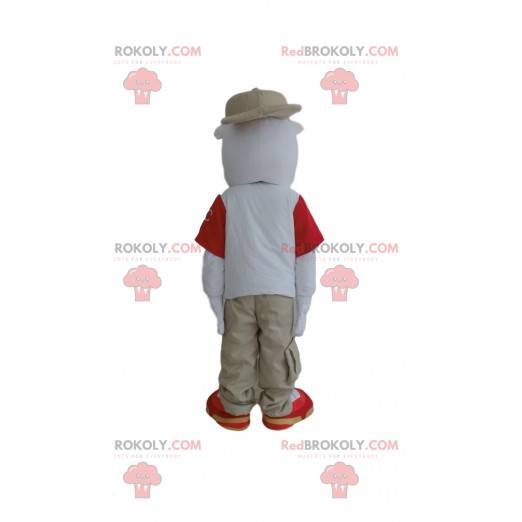 Kuřecí maskot KFC, oblečený kuřecí kostým - Redbrokoly.com