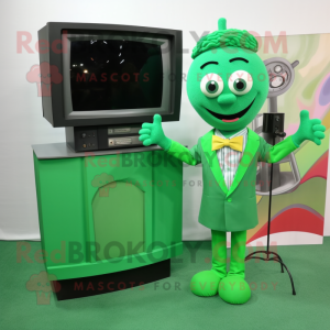 Green Television mascotte...