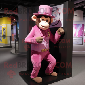 Pink Monkey mascotte...