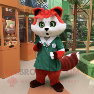 Forest Green Red Panda...