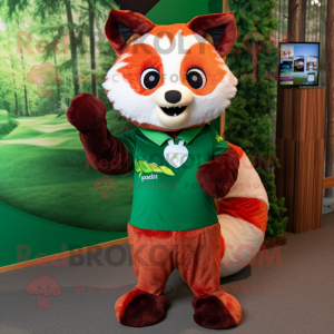 Forest Green Red Panda...