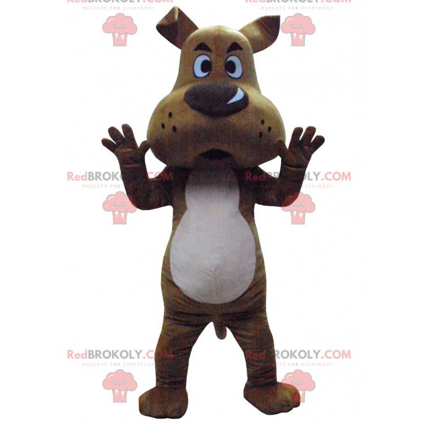 Mascote Scooby-Doo, o famoso cachorro marrom dos desenhos Mascote Scooby-Doo, o famoso cachorro marrom dos desenhos