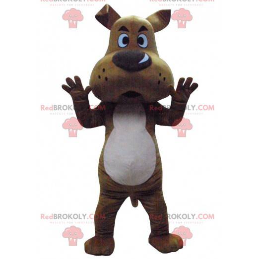 Maskottchen Scooby-Doo, der berühmte Cartoon braune Hund -