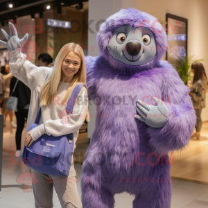 Lavender Giant Sloth w...