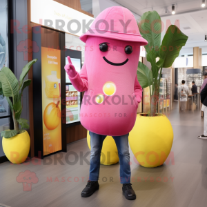 Postava maskota Pink Lemon...