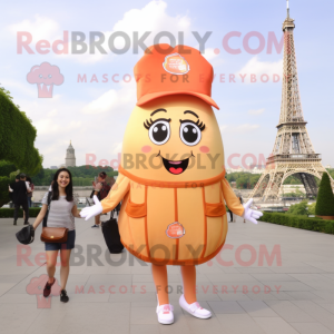 Peach French Fries maskot...