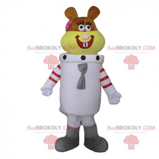 Mascote Sandy, o esquilo astronauta em SpongeBob SquarePants -