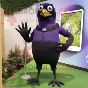 Lavendel Merel mascotte...