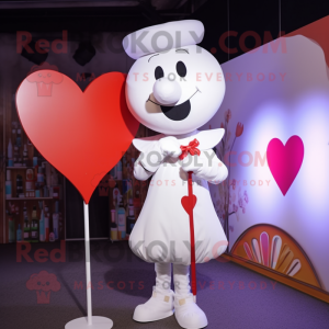 White Arrow Of Love maskot...