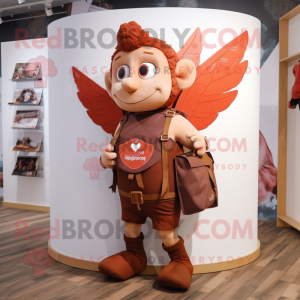 Rust Cupid maskot kostym...