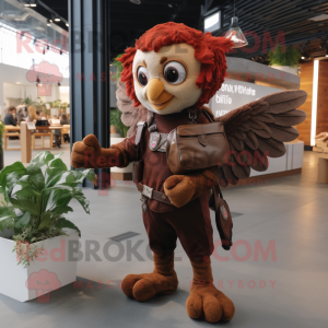 Rust Cupid maskot kostym...