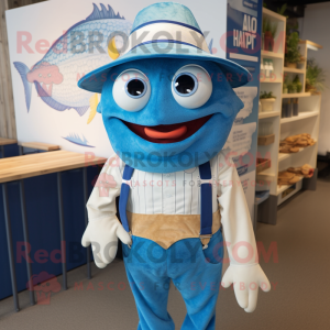 Blue Fish Tacos maskot...