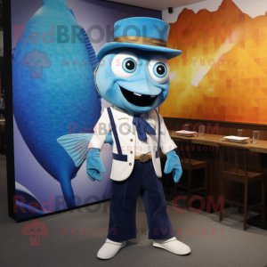 Blue Fish Tacos maskot...