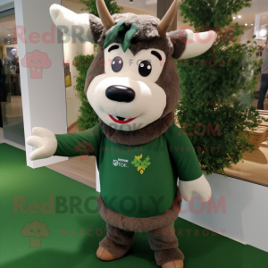 Forest Green Zebu maskot...