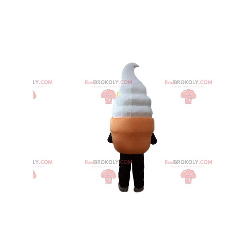 Mascotte de cornet de glace géant, costume de glace Sunday -